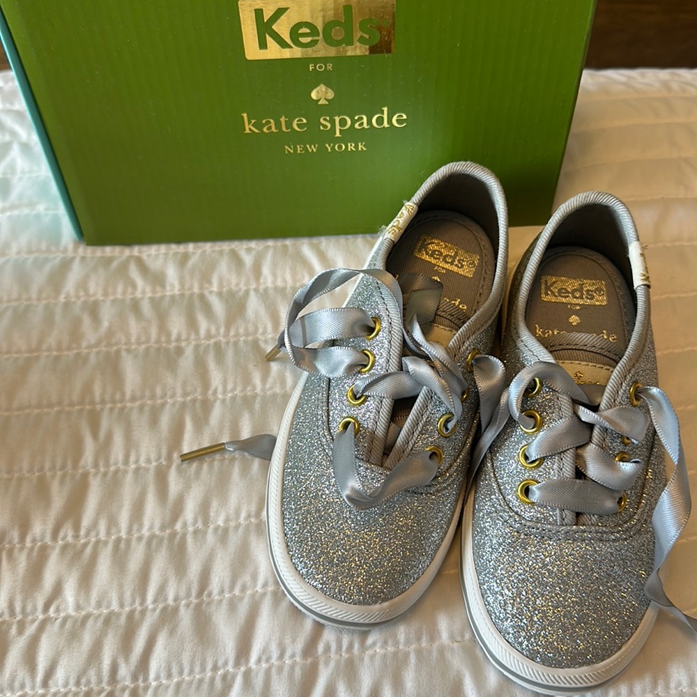 KEDS Kate Spade Glitter 7.5 Girls
